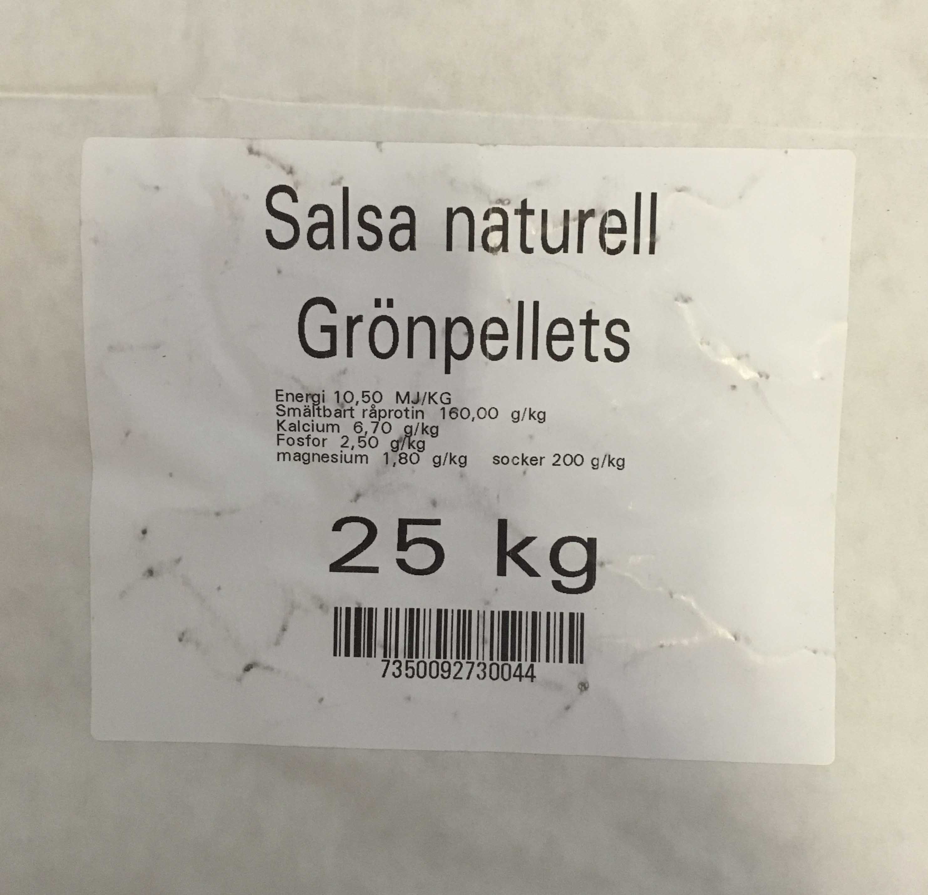 Grönpellets 25kg
